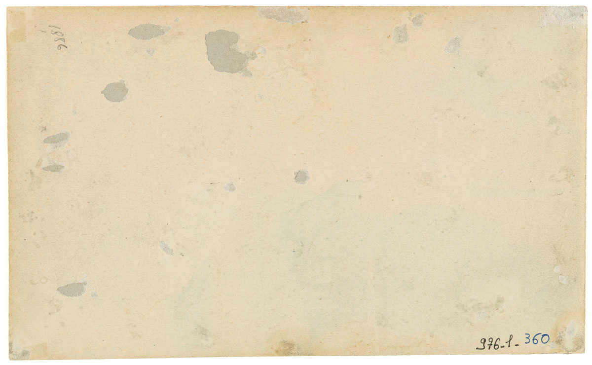 Verso du portrait du conseil de gérance en 1885.