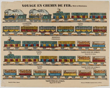 Voyage en chemin de fer (image)