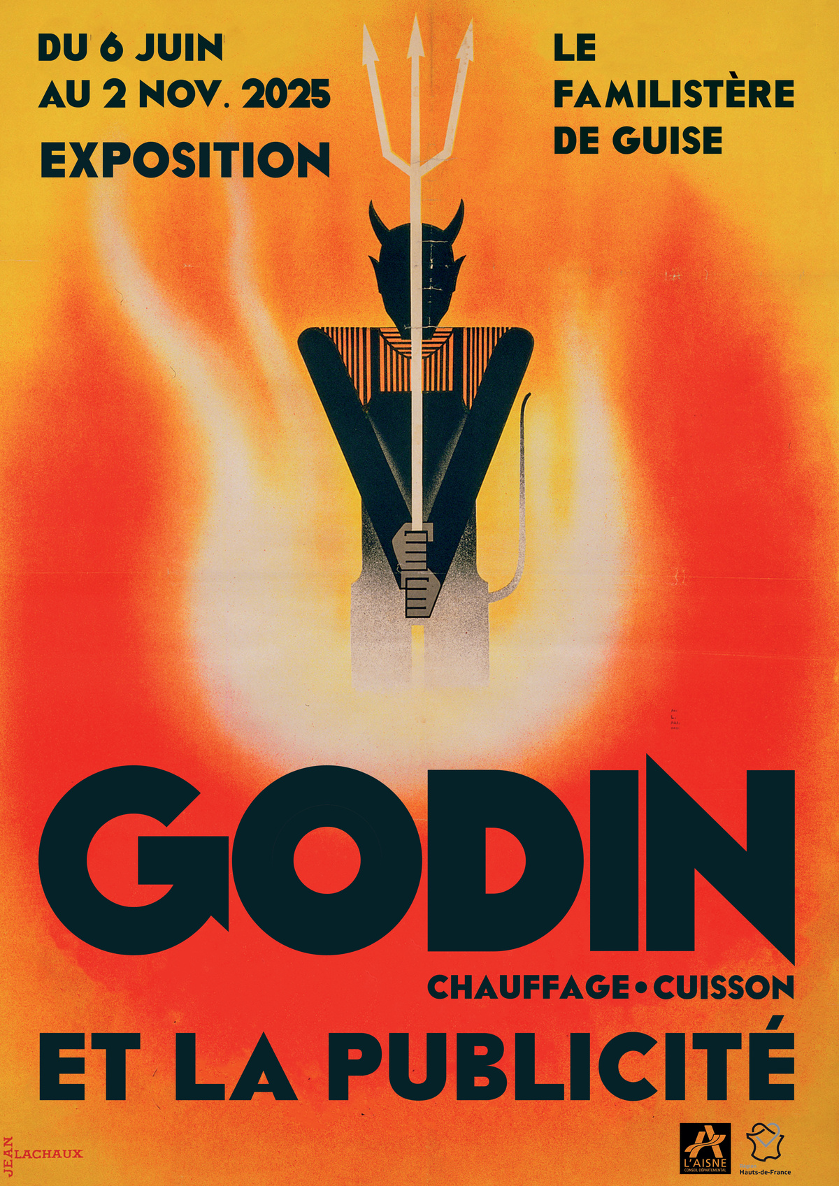 Affiche « Godin a domestiqué le feu »