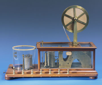 Télégraphe électrique type Morse à pointe sèche (image)
