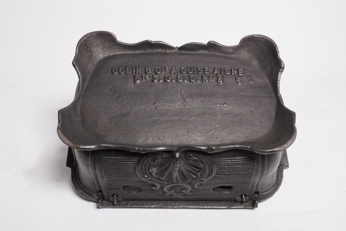 Vue du dessous de la chaufferette n° 3