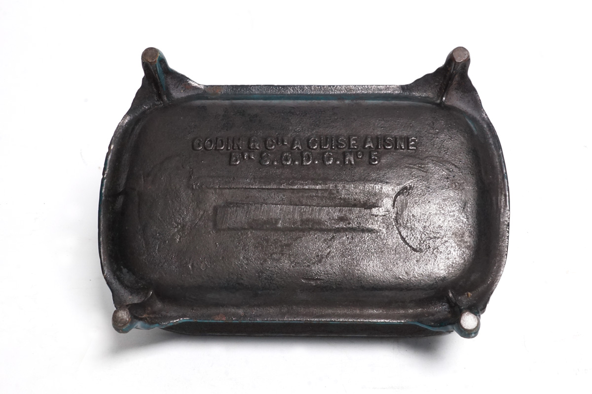 Vue du dessous de la chaufferette n° 5