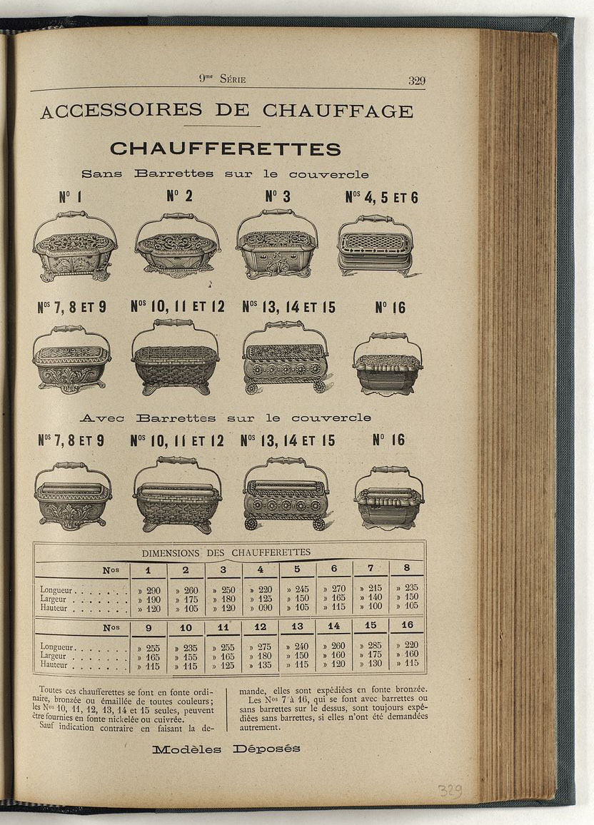 page de l'album de 1898