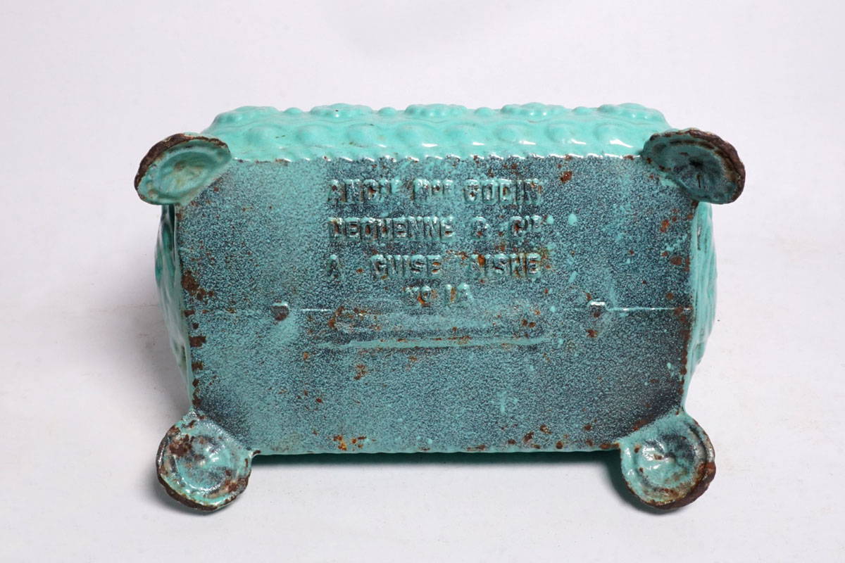 Vue du dessous de la chaufferette n° 13