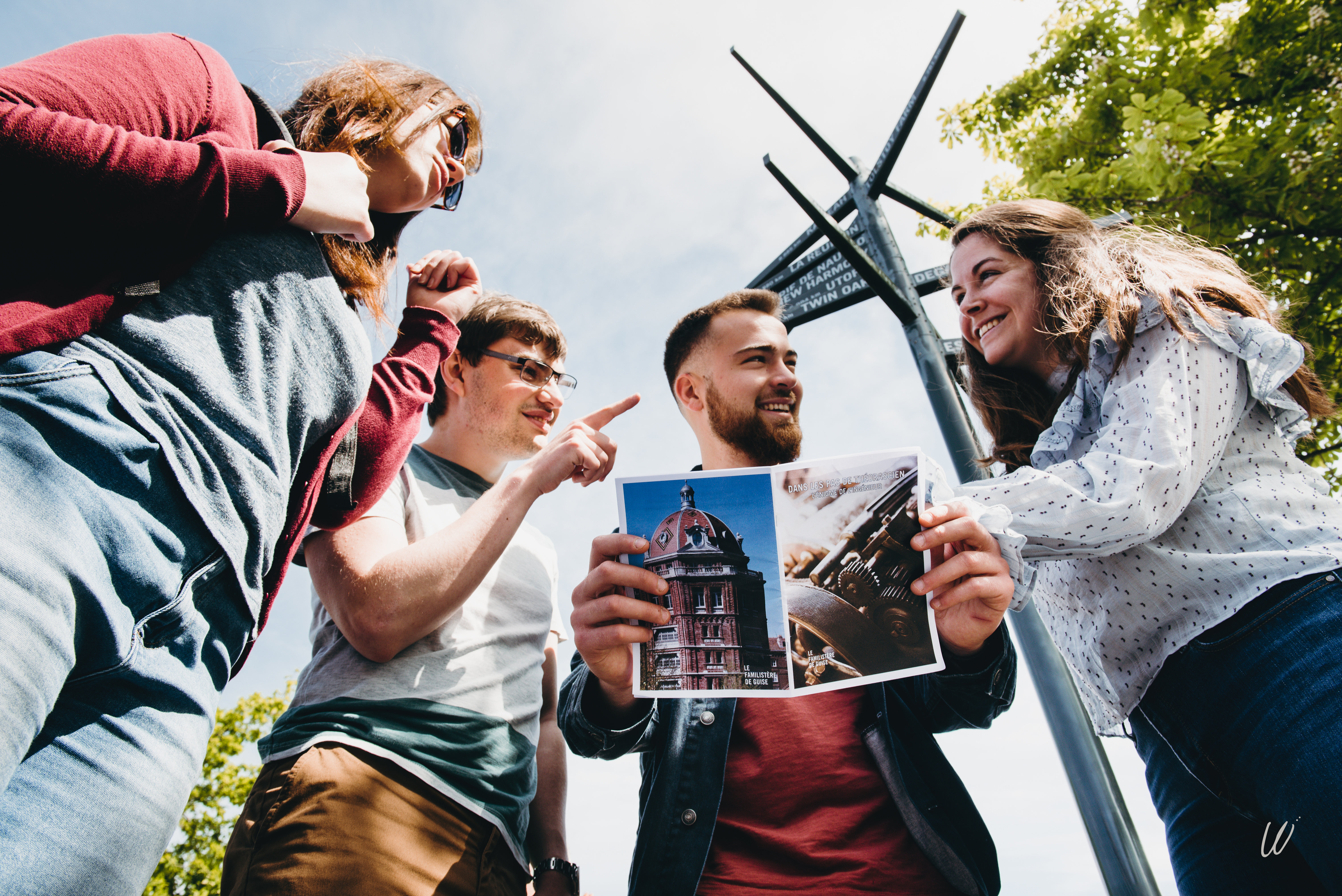 Le vol des statuts - team building au Familistère