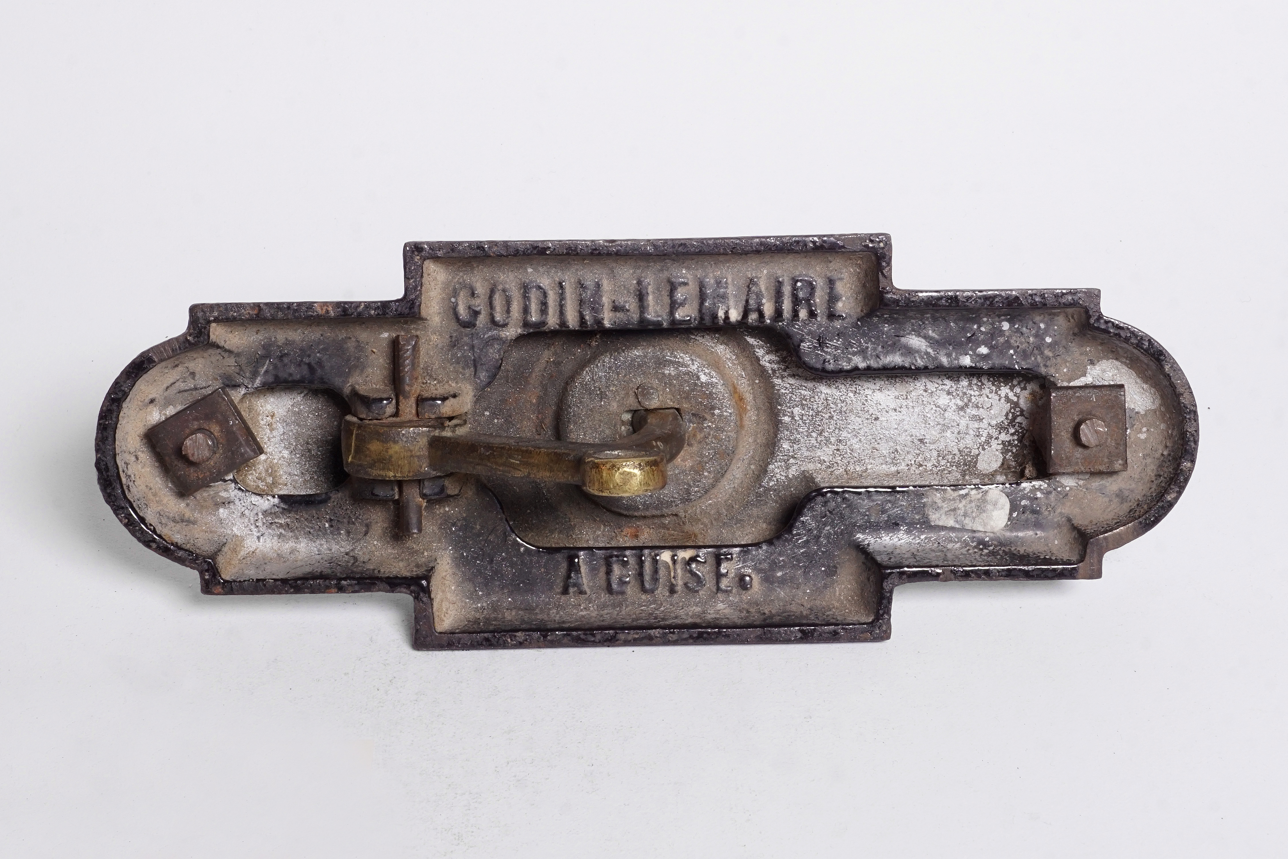 Vue de l'arrière du coulisseau de sonnette n° 2