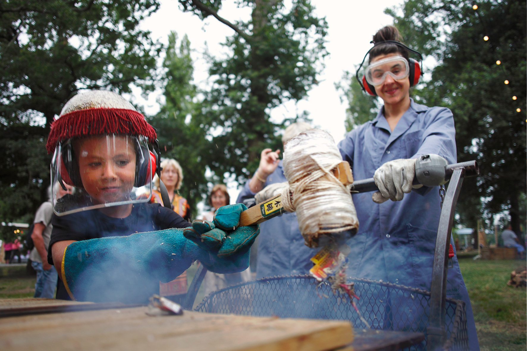 L'écraseur - stand de la Kermesse